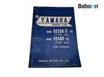 Boek Yamaha XS 250 1977-1980 (XS250) English Parts List, Motoren, Verzenden, Gebruikt