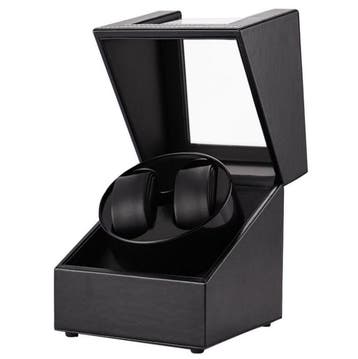 Watchwinder - Horloge doos - Horloge winder - Zwart - Olvy, Verzenden, Zo goed als nieuw