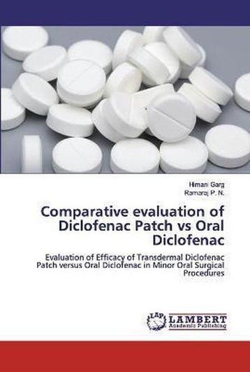 9786200498151 Comparative evaluation of Diclofenac Patch ..., Verzenden, Nieuw, Himani Garg