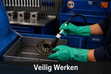 Veilig werken bij onderdelenreiniging