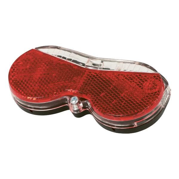 Achterlicht 3LED m/Reflector Modern, Fietsen en Brommers, Fietsonderdelen, Verzenden
