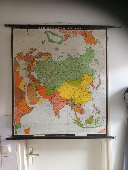 Justus Perthes - Justus Perthes Darmstadt - Die Staaten, Antiek en Kunst, Curiosa en Brocante