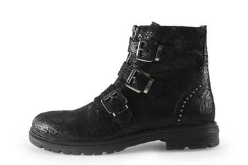 Muyters Biker boots in maat 38 Zwart, Verzenden, Zwart, Overige typen, Zo goed als nieuw