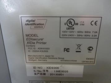 Matica XID9300 Retransfer Color Card Printer PVC ID - USB /, Ophalen of Verzenden, Gebruikt, MATICA