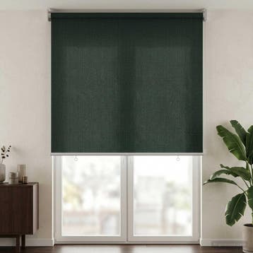 vidaXL Buitenrolgordijn 90% UV-blok Donkergroen 160 x 230 cm, Verzenden, Nieuw, Groen