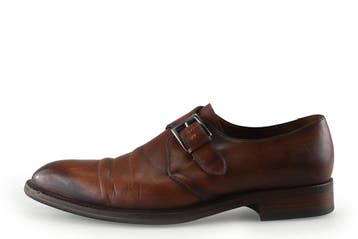 Greve Nette schoenen in maat 44½ Cognac, Kleding | Heren, Schoenen, Overige kleuren, Verzenden, Overige typen, Gedragen