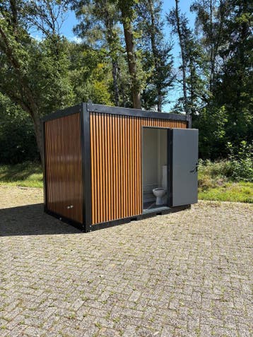 Dubbele Badkamer Unit –Compleet privé sanitair voor campings, Doe-het-zelf en Verbouw, Sanitair, Ophalen of Verzenden, Nieuw, Toilet