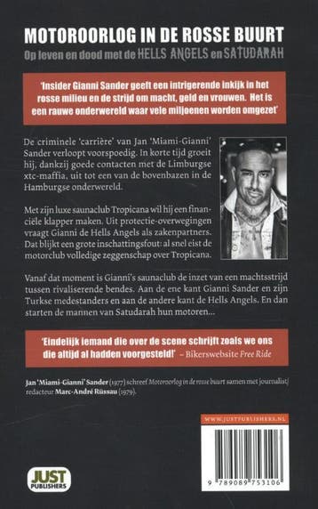 Motoroorlog in de rosse buurt 9789089753106 Jan Sander, Boeken, Verzenden, Gelezen, Jan Sander