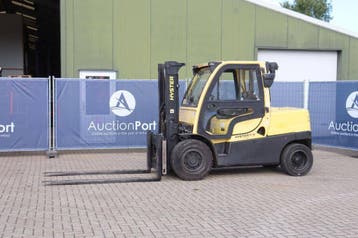 Veiling: Heftruck Hyster H4.5FT6 Diesel 4630kg 2.8m 2017, Ophalen, Diesel, Heftruck, Hyster