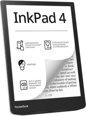 PocketBook InkPad 4 - E-Reader - 7.8 inch - 32GB - Stardust, Computers en Software, E-readers, Verzenden, Nieuw