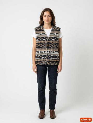 BERTO LUCCI Fleece bodywarmers Dames maat M Wit Vintage, Ophalen of Verzenden, Nieuw