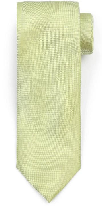 Suitable Zijde Stropdas Lime Groen maat one size Heren, Effen, Verzenden, Nieuw, Suitable