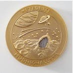 Muonionalusta meteoriet Moneta Bronzo - Hoogte: 4 cm - 30.15