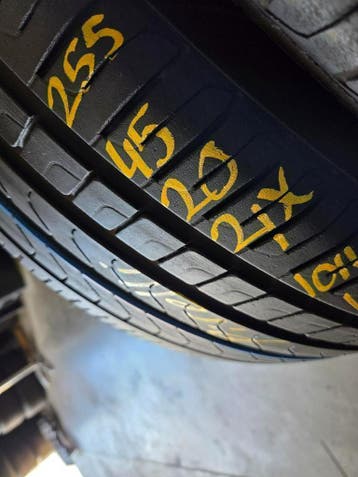 255/45/20 101W AO PIRELLI ZOMERBANDEN 6,5MM PROFIEL 4X, Auto-onderdelen, Banden en Velgen, Ophalen, Gebruikt, 255 mm, Band(en)