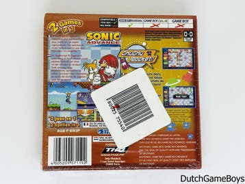 Gameboy Advance / GBA - Sonic Advance / ChuChu Rocket! - FAH, Verzenden, Gebruikt