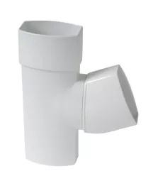 NICOLL Techtan Ovation LG38 PVC-Ti T-stuk 67,5° 90x56 m/vse, Ophalen of Verzenden, Nieuw