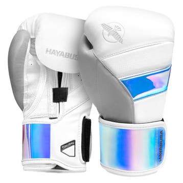Hayabusa T3 Kick Bokshandschoenen Wit Iridescent, Ophalen of Verzenden, Nieuw