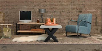 Stalen onderstel salontafel - X coffee leg - Nordstahl, Verzenden, Nieuw
