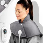 Warmtekussen - Nek en schouder - 3 temperatuurstanden - Grij, Verzenden, Zo goed als nieuw