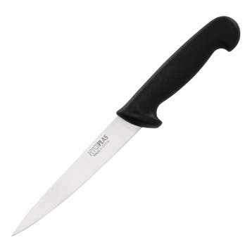 Fileermes zwart | 15 cm, Verzenden