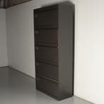 Officenow kleppenkast, antraciet, 207 x 100 cm, 5 kleppen, Huis en Inrichting, Ophalen of Verzenden, Nieuw