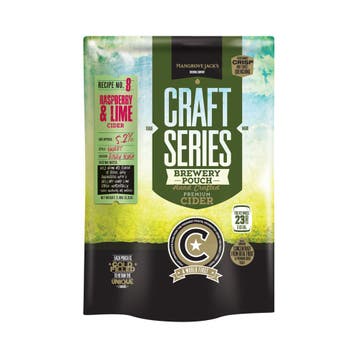 Mangrove Jacks - Framboos en Limoen Cider - 2,4 kg, Ophalen of Verzenden, Nieuw, Overige typen