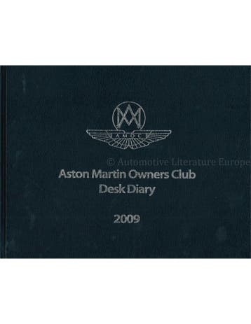 ASTON MARTIN OWNERS CLUB, DESK DIARY 2009, Nieuw, Author