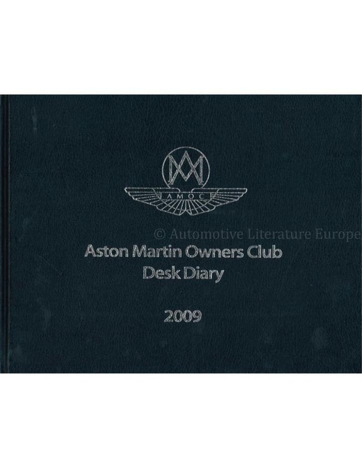 ASTON MARTIN OWNERS CLUB, DESK DIARY 2009, Boeken, Auto's | Boeken