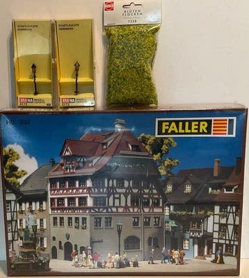 Faller, Busch, Brawa H0 - B932/ 5172 x2/ 7358 -, Nieuw