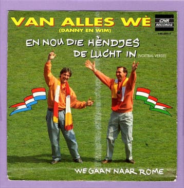 Van Alles Wè – En Nou Die Hèndjes De Lucht In (Voetbal Versi, Ophalen of Verzenden, Nieuw in verpakking