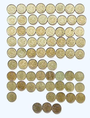 Rusland, Sovjet-Unie (USSR) Set of 70+ coins: Rouble