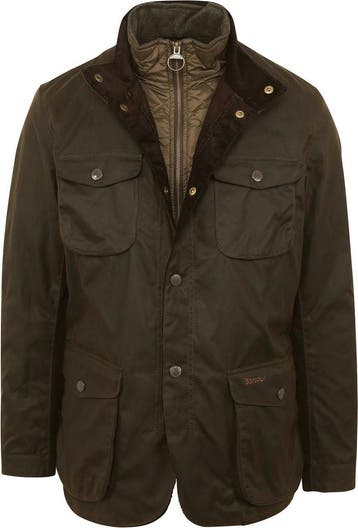 Barbour Waxjas Ogston Olive maat 3XL Heren, Kleding | Heren, Barbour, Verzenden, Nieuw, Overige maten
