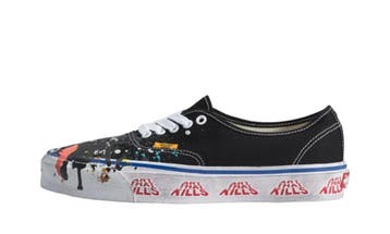 Vans Authentic Reissue 44 Gallery Dept. Art That Kills Black, Nieuw