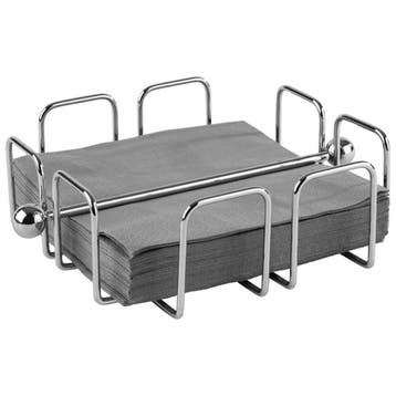 GGM Gastro | (6 stuks) Servethouder - WIRE - verchroomd |, Verzenden
