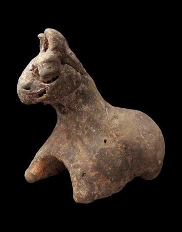 Oud-Chinees - Statuette van een rund - Yuan-dynastie