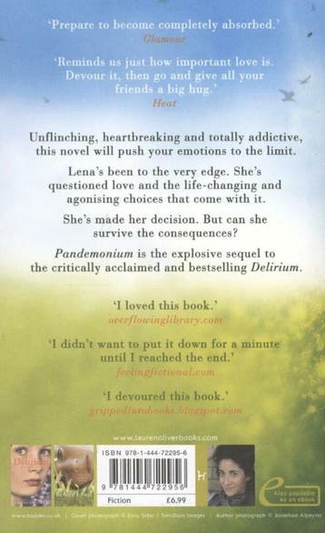 Pandemonium / Delirium / 2 9781444722956 Lauren Oliver, Verzenden, Gelezen, Lauren Oliver
