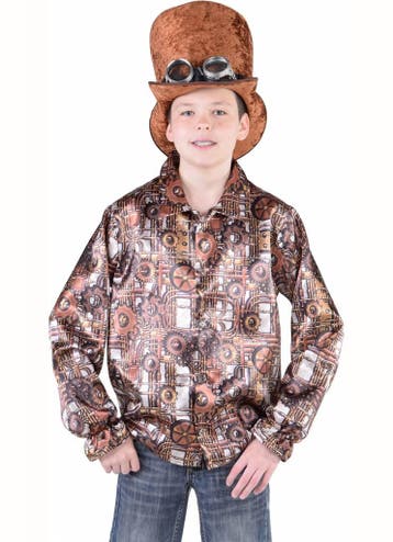 Steampunk blouse kind, Hobby en Vrije tijd, Ophalen of Verzenden, Nieuw