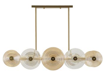PLAFONDLAMP VENETIË CM 116X27X79, Huis en Inrichting, Ophalen of Verzenden, Nieuw