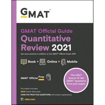 GMAT Official Guide Quantitative Review 2021 9781119687849, Zo goed als nieuw