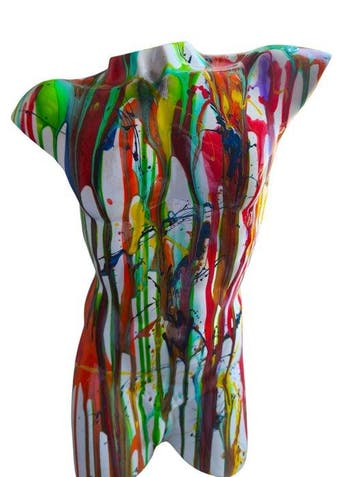 SutuDesigns - uu - Buste, Divinitatea - 39 cm - Hars -