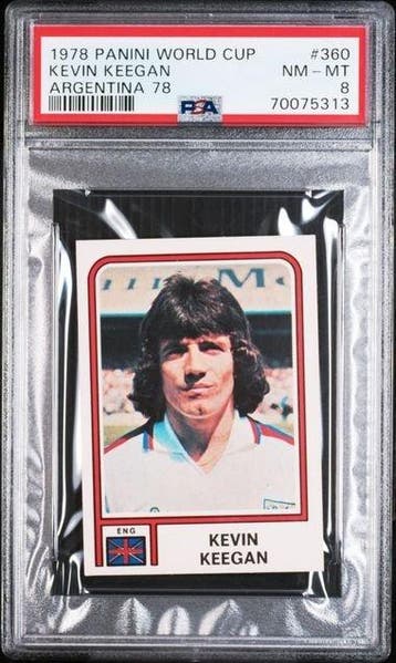 Panini 1978 Panini World Cup Argentina 78 #360 Kevin Keegan, Nieuw