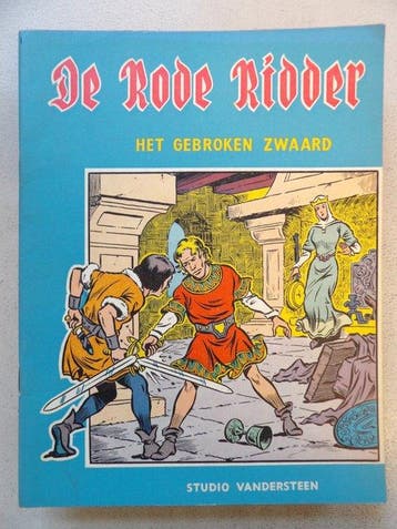 De Rode Ridder 1 - Het Gebroken Zwaard - 1e ongekleurde, Nieuw