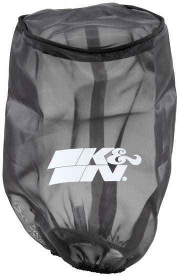 K&N Universal Round Tapered Filter Wrap - Black - 6in Base, Ophalen of Verzenden