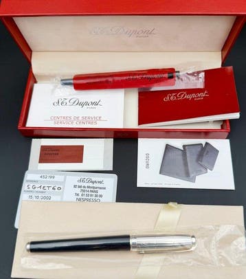 S.T. Dupont - Olympio Palladium - Roller balpen, Nieuw