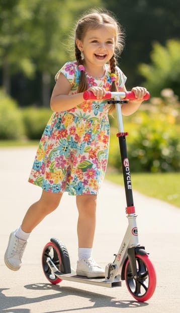 2Cycle Step - Kinderstep - Aluminium -  Grote Wielen - 20cm, Verzenden, Nieuw, Gewone step, 2Cycle