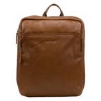 DSTRCT State Street Leren 15,6 inch Laptoprugzak – Cognac, Computers en Software, Laptoptassen, Verzenden, Nieuw