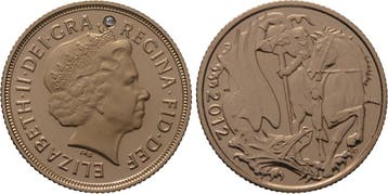 1 Sovereign 2012 Großbritannien Elizabeth Ii Seit 1952, Verzenden
