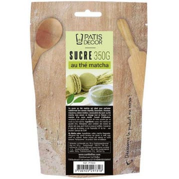 Patis Decor Matcha Suiker 350g, Verzenden, Nieuw