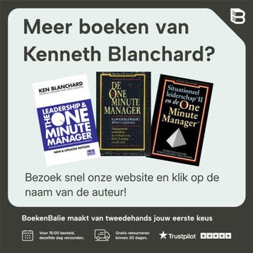 De One Minute Manager / Business bibliotheek 9789047000037, Verzenden, Gelezen, Kenneth Blanchard