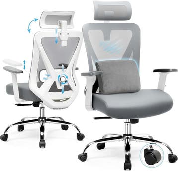 Ergonomische Bureaustoel -  Office Chair - Gamestoel - Volwa, Verzenden, Zo goed als nieuw